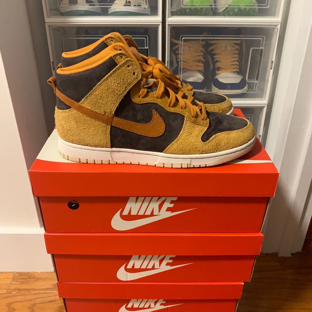Nike Dunk High PRM Dark Russet